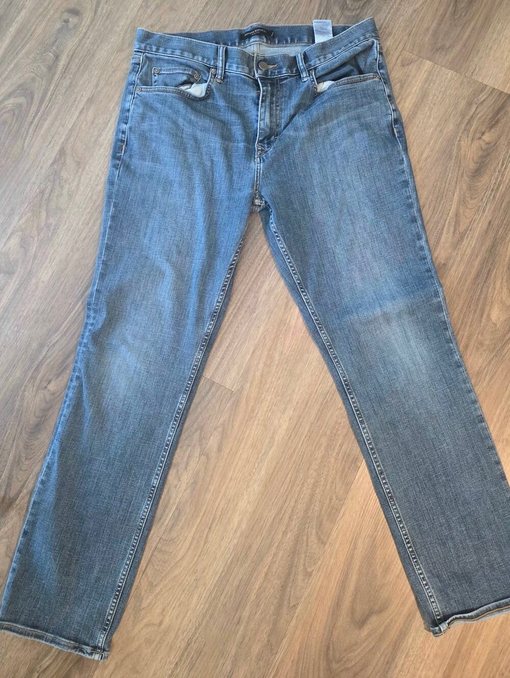 BANANA REPUBLIC 33×30 MENS Blue Straight-Leg Jeans